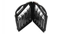 PR-TYPE COMBINATION WRENCH SET IN BLOW MOULD CASE