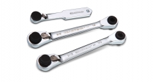 REVERSIBLE GEARTECH&#174; BIT DRIVER WRENCHES