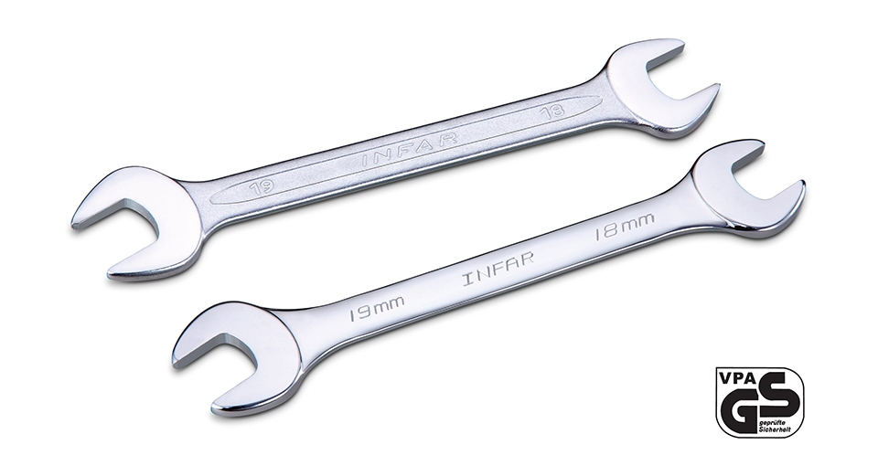 GERMAN-TYPE DOUBLE OPEN WRENCHES