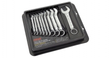 STUBBY COMBINATION WRENCH SET IN PVC DOUBLE BLISTER