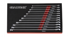 L-TYPE GEARTECH&#174; EXTRA LONG DOUBLE BOX WRENCH SET IN EVA TRAY