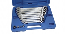 GEARTECH&#174; COMBINATION WRENCH SET IN BLOW MOULD CASE