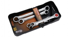 GEARTECH&#174; DOUBLE BOX WRENCH SET IN PP TRAY