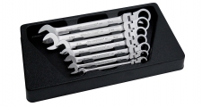FLEX HEAD GEARTECH&#174; COMBINATION WRENCH SET IN PS TRAY
