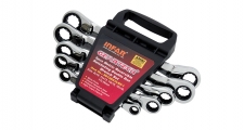 REVERSIBLE GEARTECH&#174; DOUBLE BOX WRENCH SET IN PP RACK