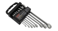 GERMAN-TYPE COMBINATION WRENCH SET IN PP HOLDER