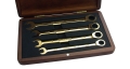 GEARTECH® COMBINATION WRENCH SET IN WOODEN CASE