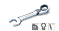 REVERSIBLE GEARTECH® STUBBY COMBINATION WRENCHES