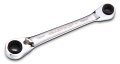4-IN-1 REVERSIBLE GEARTECH® DOUBLE BOX WRENCHES