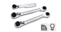 REVERSIBLE GEARTECH® BIT DRIVER WRENCHES