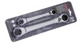 12-IN-1 REVERSIBLE GEARTECH® DOUBLE BOX WRENCH SET IN PVC SINGLE BLISTER