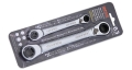 28-IN-1 REVERSIBLE GEARTECH® DOUBLE BOX WRENCH SET IN PVC SINGLE BLISTER