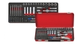 61PCS 1-4INCH DR SOCKET SET IN METAL CASE