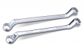 GERMAN-TYPE 75° OFFSET DOUBLE BOX WRENCHES