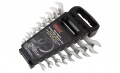 GERMAN-TYPE DOUBLE OPEN WRENCH SET IN PP RACK