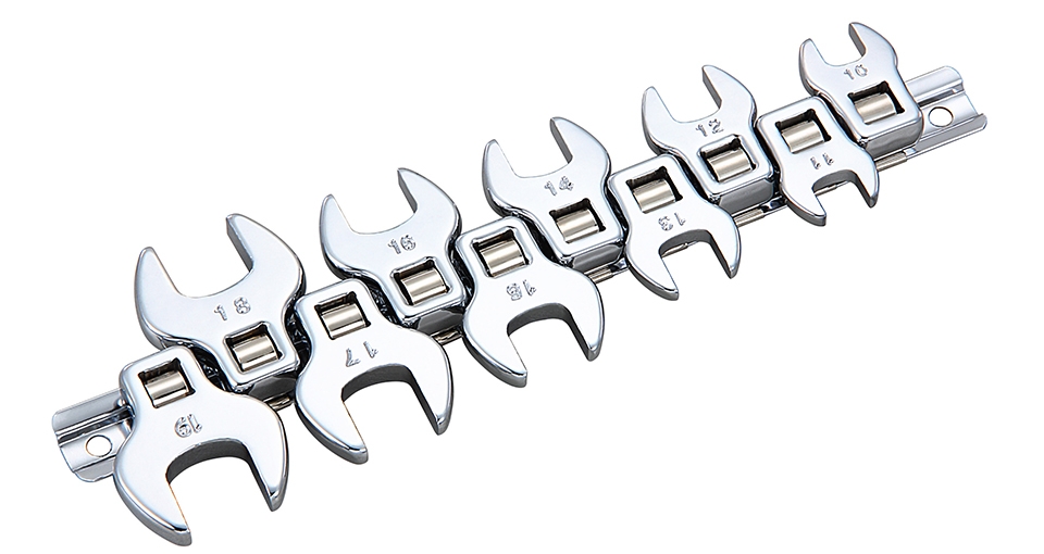 CROWFOOT WRENCH SET IN PVC SINGLE BLISTER