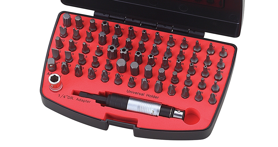 67PCS 1-4INCH HEX POWER BIT SET