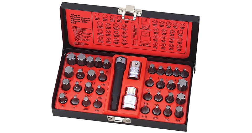 37PCS 10MM HEX PROFESSIONAL BIT SET