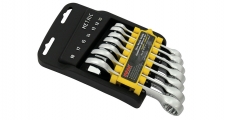 STUBBY COMBINATION WRENCH SET IN PP CELL HOLDER