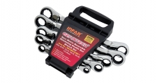 REVERSIBLE GEARTECH® DOUBLE BOX WRENCH SET IN PP RACK