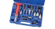 13PCS 3/8" DR CHISEL & PUNCH SET IN BLOW MOULD CASE