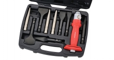10PCS 1/2" DR CHISEL & PUNCH SET IN BLOW MOULD CASE